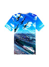 Youth Daytona Flyover Sublimated T-Shirt - Back View