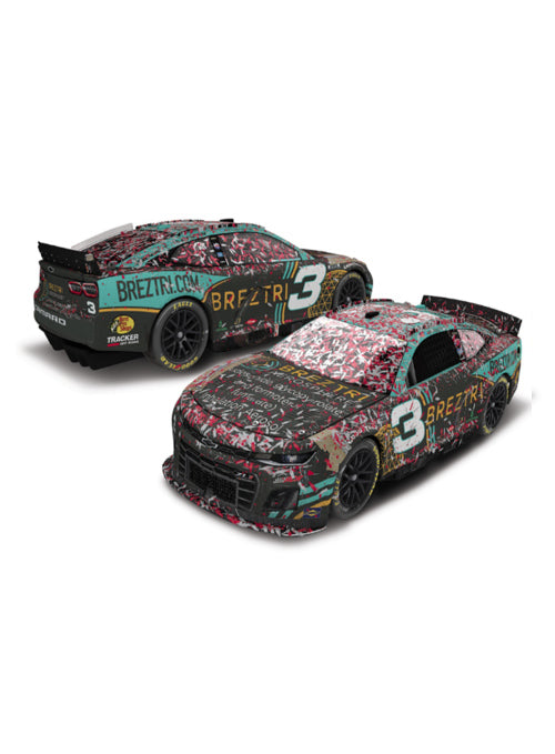 2022 Austin Dillon Coke 400 Win 1:24 Diecast - Duel Sided View