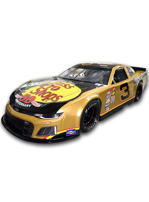 Dale Earnhardt Jr. Bass Pro Late Model 1:24 Diecast in Black and Gold - Front Angled View
