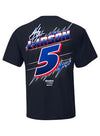 Kyle Larson Groove T-Shirt in Blue- Back View