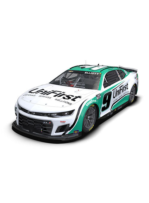 2022 Chase Elliott Unifirst 1:24 Diecast in White- Front View