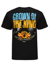Richard Petty Crown of the King T-Shirt in Black - Back View