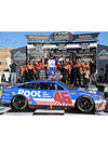 2022 Bubba Wallace Kansas Win 1:64 Diecast in Blue - Right Side View of Real Car