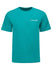 Homestead-Miami Logo T-shirt in Heather Sea Green - Front View