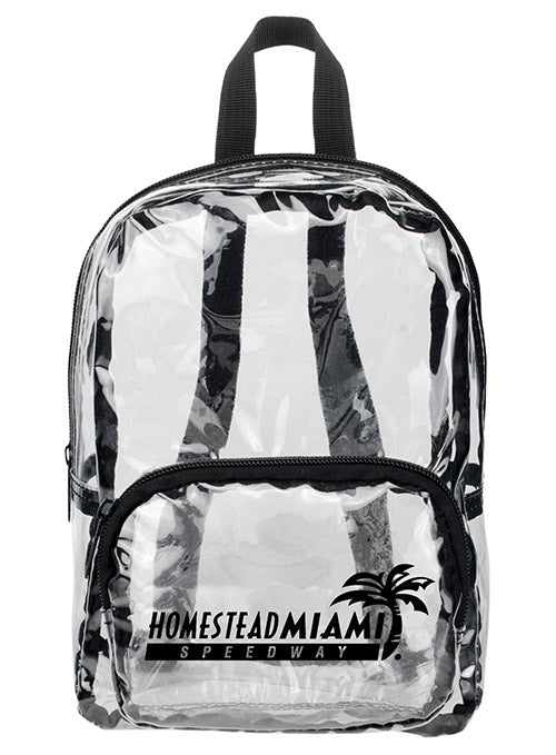Homestead - Miami Speedway Clear Backpack