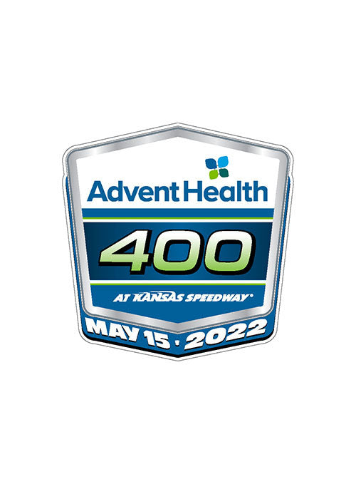 2022 Advent Health 400 Layered Hatpin- Front View