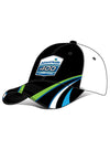 2022 Advent Health 400 at Kansas Hat in Black and White - Left Side View