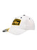 Hollywood Casino 400 Checkered Hat in White - Left Side View