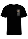 2022 Hollywood Casino 400 Ghost Car T-shirt in Black - Front View