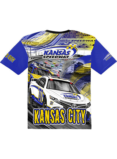 Kansas Speedway Sublimated T-Shirt - Back View