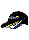 Youth Kansas Speedway Speed Racer Hat in Black- Side View