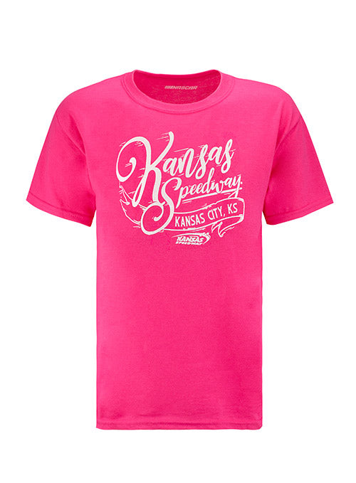 Youth Girls Kansas Script T-Shirt