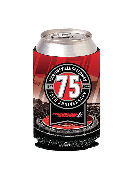 Martinsville 75th Anniversary Can Cooler Success - Front View