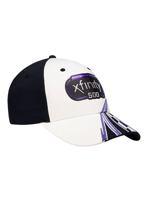 2022 Xfinity 500 Limited Edition Hat in Black and White - Right Side View