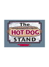 Martinsville Speedway 2x3 Hot Dog Magnet