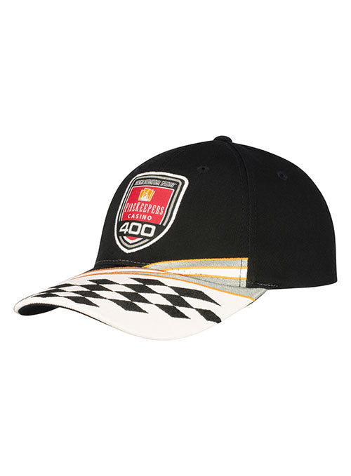 2022 FireKeepers Casino 400 Checkered Hat - Left Side View