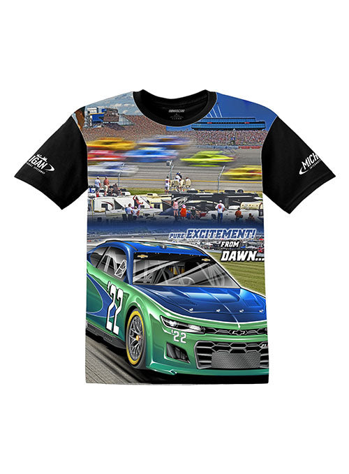 Youth Michigan Sublimated T-Shirt - Front View