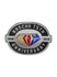 NASCAR 75th Anniversary Logo Layered Hatpin