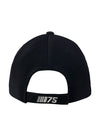 NASCAR 75th Anniversary Chrome Hat in Black - Back View