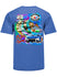 NASCAR 75th Anniversary Watercolors T-Shirt in Blue - Back View