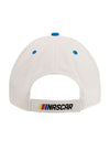 NASCAR Graphite Hat in White- Back View