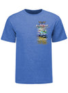 NASCAR Since 1948 T-Shirt in Blue- Front View