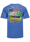 NASCAR Since 1948 T-Shirt in Blue- Back View