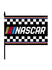 NASCAR Stick Flag - Front View