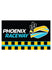 Phoenix Raceway 3x5 Flag in Black - Front View