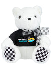 Phoenix Raceway Checkered Paw Teddy Bear