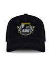 2022 Federated Auto Parts 400 Tonal Hat in Black - Front View