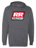 Richmond Raceway Logo Sweatshirt Hoodie in Charcoal - Front View