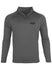 Talladega Quarter-Zip Jacket in Grey- Front View
