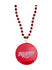 Talladega Red Mardi Gras Beads