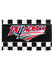 Talladega Superspeedway 2-Sided 3' x 5' Checkered Flag - Front View