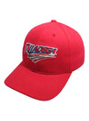 Juvenile Talladega Hat in Red - Left Side View