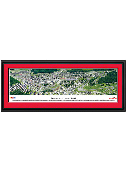 Watkins Glen International Deluxe Frame Panoramic Photo