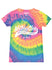 Ladies Watkins Glen Tail Sweep T-Shirt in Tie Dye - Front View