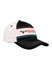 Watkins Glen Striped Hat in Black and White - Right Side View