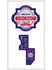 2023 Chicago Street Race 2 Pack Decal - Front View