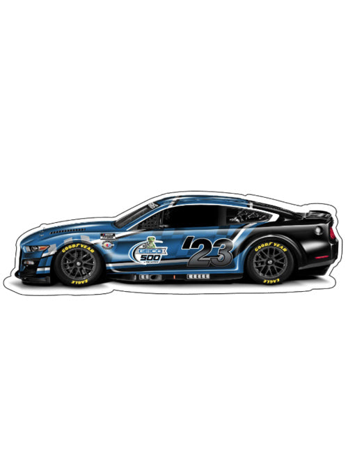 2023 Geico 500 Car Magnet - Front View