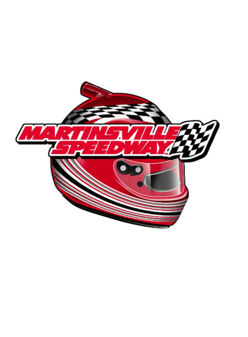 Martinsville Speedway Layered Hatpin - Front View