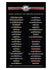 2023 NASCAR 75th Anniversary Schedule Magnet in Black